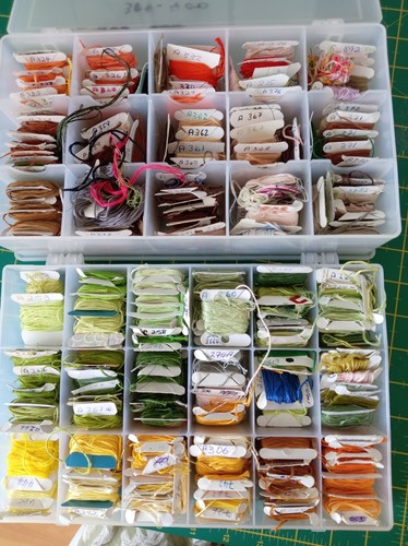 Boxes embroidery cross - boxes,