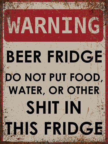 Funny metal wall - wall, sign
