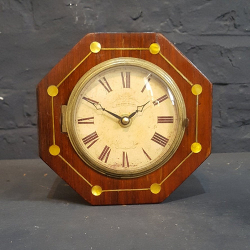 Regency octagonal mantel - mantel, clock