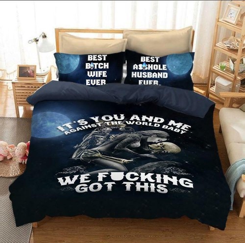 Skull lover duvet - skull, with