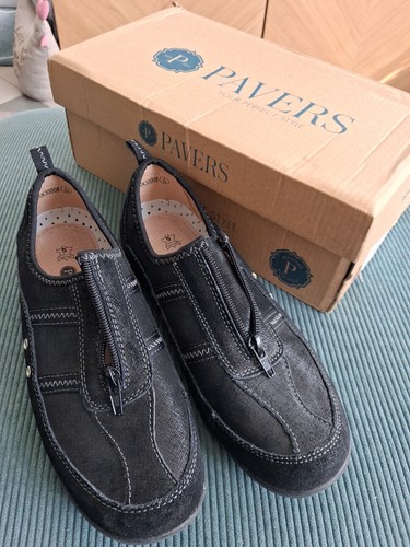 Pavers ladies leather zip - ladies,