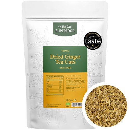 Organic ginger tea cuts - cuts, |