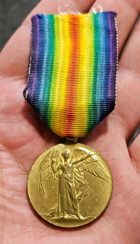 Ww1 victory medal - victory, medal,