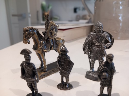 Metal figures roman viking - metal, figures,