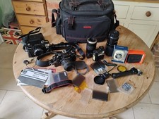 Praktica BC1 Electronic 35mm + Hi-matic AF2 Bundle, UNTESTED READ DESCRIPTION!!