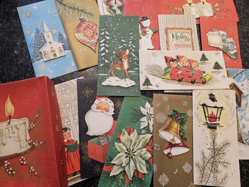 Vtg mcm box holiday - box, 16