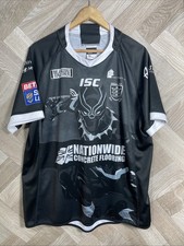 Isc Hull Rugby League Shirt Size 2xl Marvel Black Panther Magic Weekend 