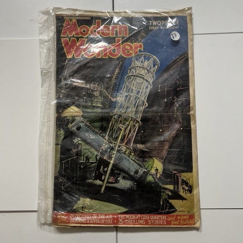 Vintage modern wonder magazine - vintage,