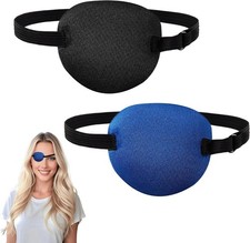 2x Adult Eye Patch Red –