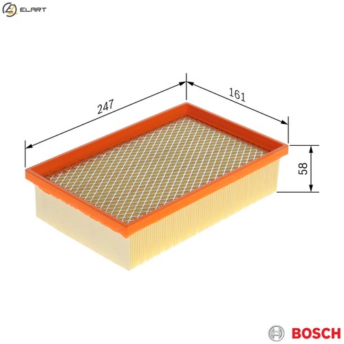Air filter 026 400 - 026,