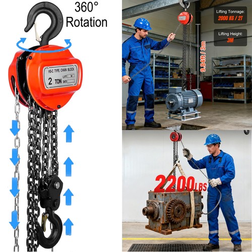 Ton 2000kg chain block - ton,