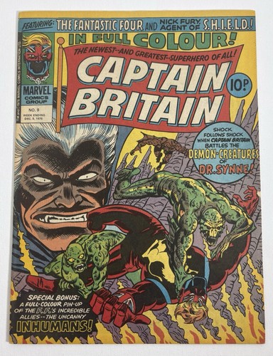 Captain britain comic 9 - captain, #9