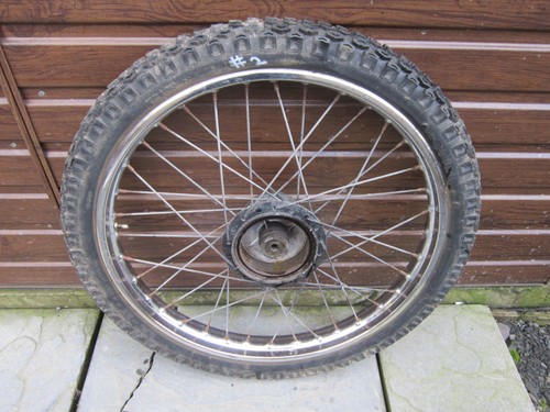 Yamaha dt50 front - mx, dt