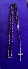 Italian long wooden Rosary