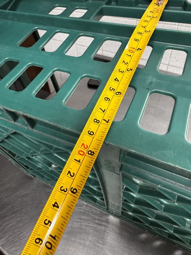 Plastic bale arm tray crate - plastic,