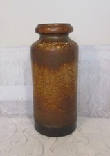 Large Vintage Scheurich West German Fat Lava Vase 517 - 30  12"