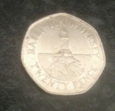U.K 20P COIN BAILIWICK OF