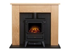 Adam chester stove suite oak - adam,