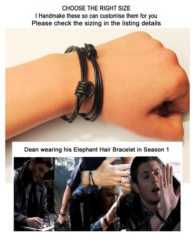 Dean elephant hair bracelet - elephant,