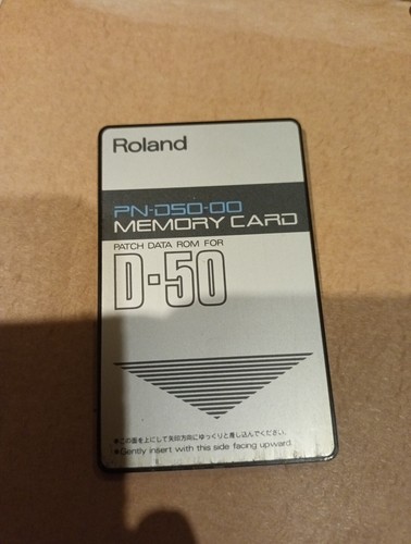 Roland d50 memory card for - d50,