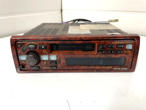 Alpine tda 7552rg - car, radio