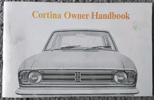 Ford cortina mk2 - owners, manual