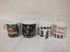 Vintage Heinz Beans Mugs x 4 - New (Fox)