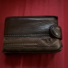 Brown Leather Armani Wallet