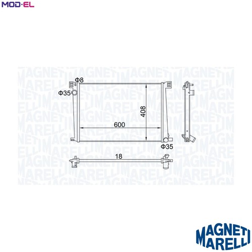 Radiator engine cooling - radiator,