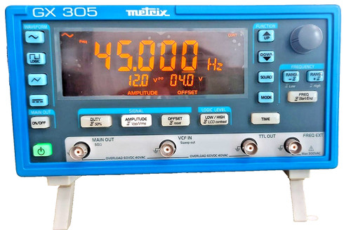 Metrix gx305 function - metrix,
