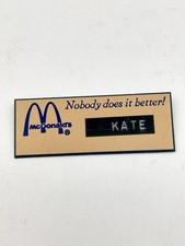 Vintage McDonald’s Employee