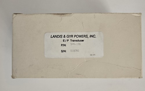 Landis gyr powers - powers, 544-195