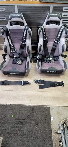 Mustang corbeau seat - corbeau, pair