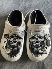 Luke Combs Crocs Classic White