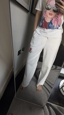 Brand New Zara White Tracksuit