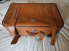 vintage antler suitcase
