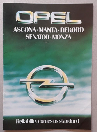 Opel range brochure 1979 - opel,