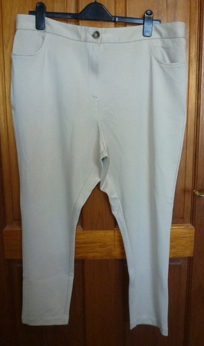 Ladies beige trousers - uk, size