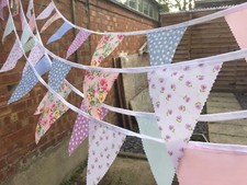 Fabric bunting vintage - , bunting.vintage
