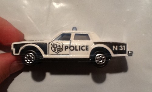 Majorette police car - police, chevrolet