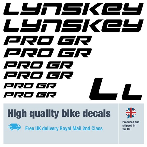 Lynskey pro bike - gr, labels