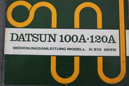 Datsun cherry 100a - datsun,