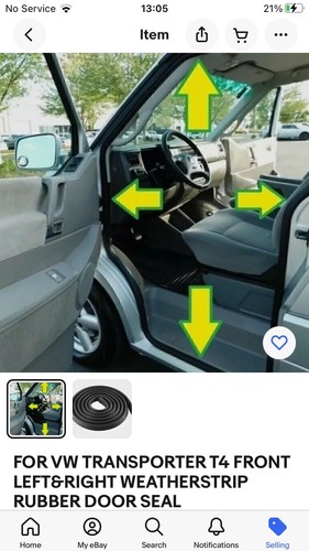 Transporter full door - vw,