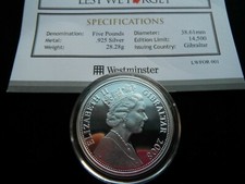 FINE SILVER PROOF 5 POUNDS