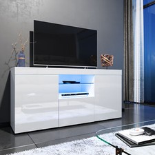 High Gloss White TV Stand Unit
