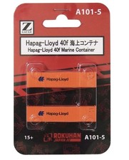 NEW Rokuhan Z Gauge A101-5. 40ft Sea Container. Set Of 2 Containers