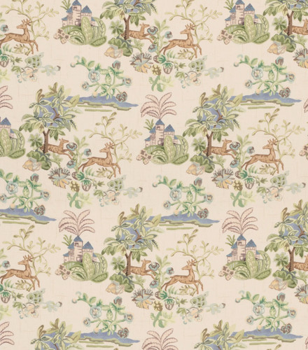 Baker curtain fabric - gp,