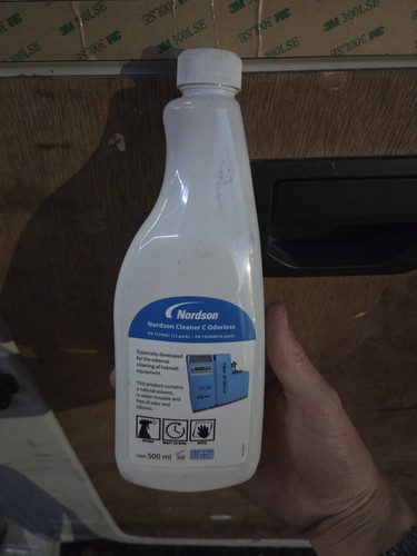 Qty 500ml nordson - cleaner, c