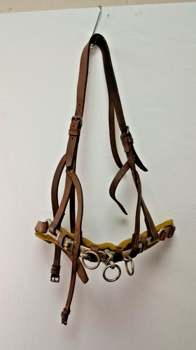Leather lunging cavesson 2 - lunging, cavesson,