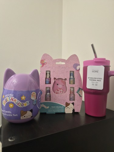 Squoshmallow gift set - gift, nail